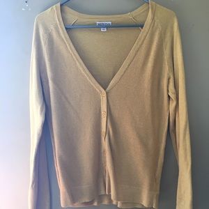 Mustard yellow cardigan